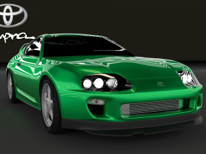 toyota supra 3D 모델
