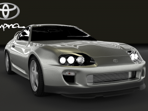 toyota supra 3D 모델