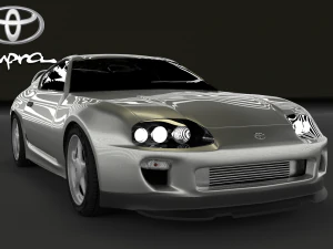 toyota supra 3D Model