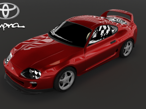 toyota supra 3D 모델