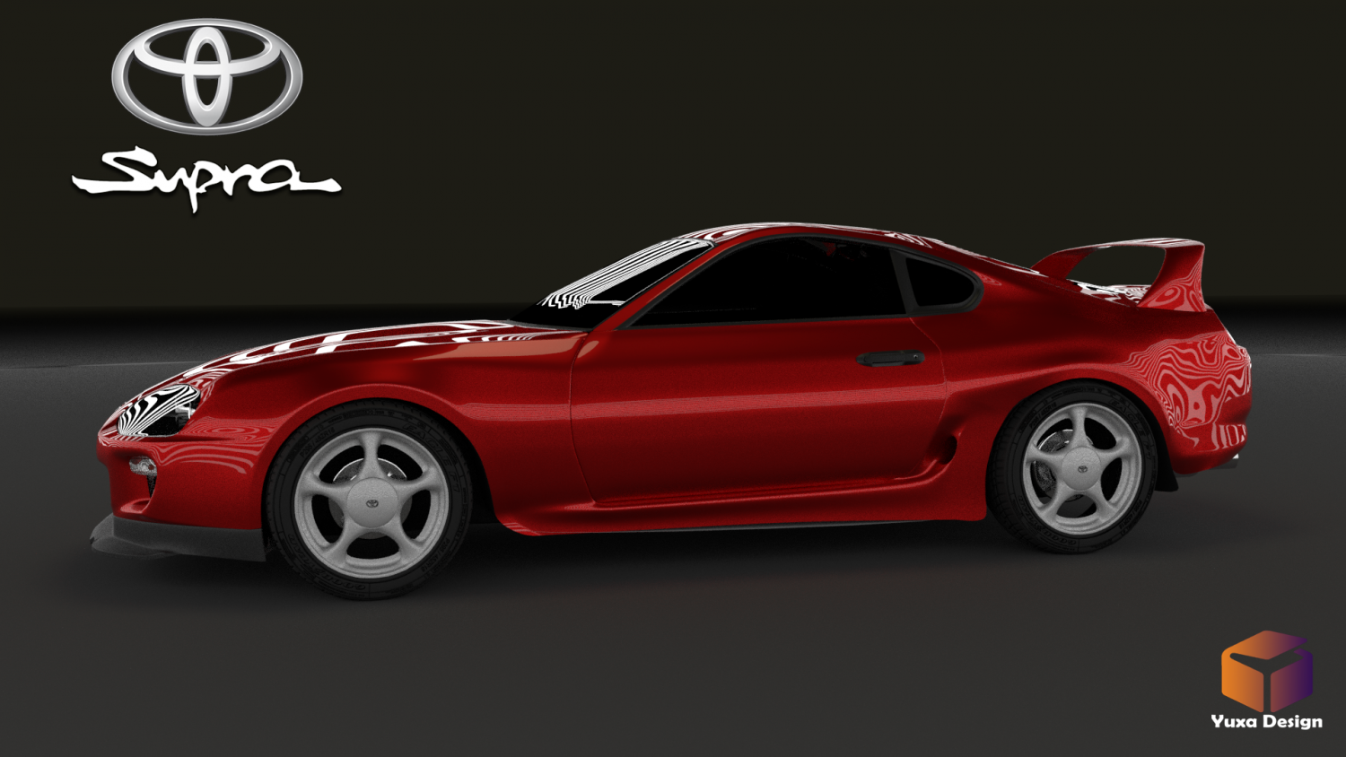 Toyota supra 3d model