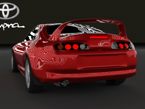 toyota supra 3D 모델