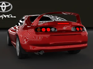 toyota supra 3D Model