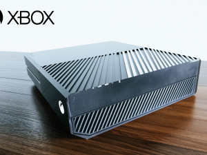 microsoft xbox one black 3D मॉडल