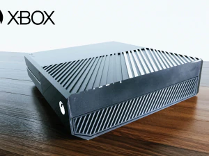 microsoft xbox one nero Modello 3D