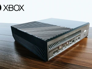 microsoft xbox one nero Modello 3D