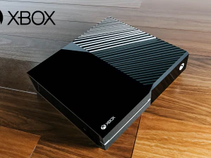microsoft xbox one nero Modello 3D