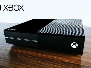 microsoft xbox one black 3D मॉडल
