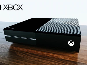 microsoft xbox one nero Modello 3D