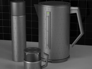 tasse thermos th&eacute;i&egrave;re Modèle 3D