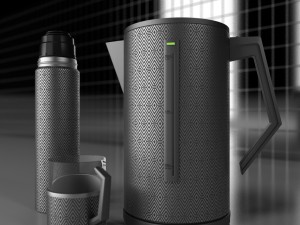 teapot thermos mug Model 3D