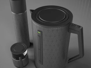 teapot thermos mug 3D Model