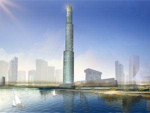 sky scraper model Modèle 3D