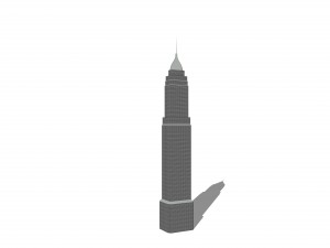 commercial - residential skyscraper Modelo 3D
