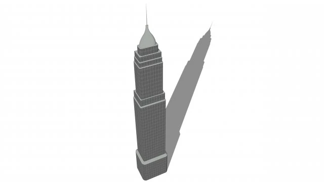 commercial - residential skyscraper 3D Model .c4d .max .obj .3ds .fbx .stl .blend