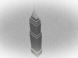 commercial - residential skyscraper 3D Model