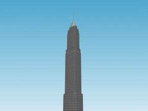 commercial - residential skyscraper Modelo 3D