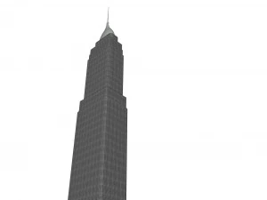 commercial - residential skyscraper 3D Model
