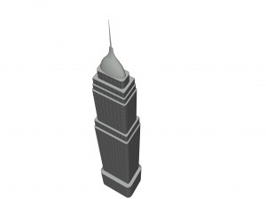 commercial - residential skyscraper Modelo 3D