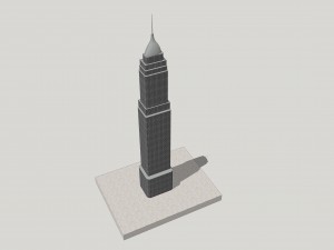 commercial - residential skyscraper Modelo 3D