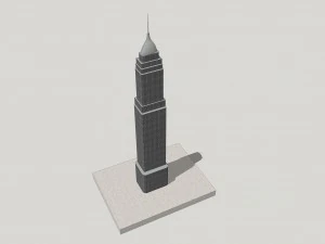 commercial - residential skyscraper 3D Model