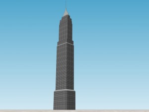 commercial - residential skyscraper Modelo 3D