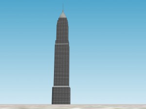 commercial - residential skyscraper Modelo 3D