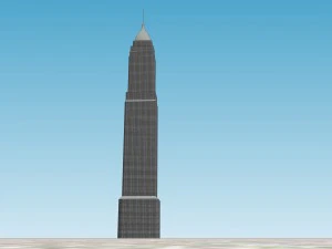 commercial - residential skyscraper 3D Model