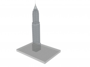 commercial - residential skyscraper Modelo 3D