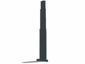 high rise building Modelo 3D