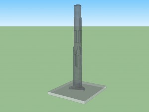 high rise building Modelo 3D