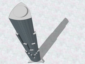high rise building Modelo 3D