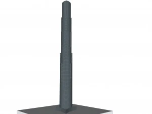high rise building 3D Model