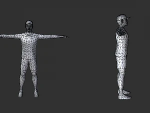 tennis animations and player 3D Model