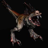 mystical creatures 3D Model .c4d .max .obj .3ds .fbx .stl .blend 