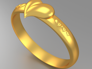 ring-heart Model 3D