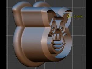 cookie shape 3D Model