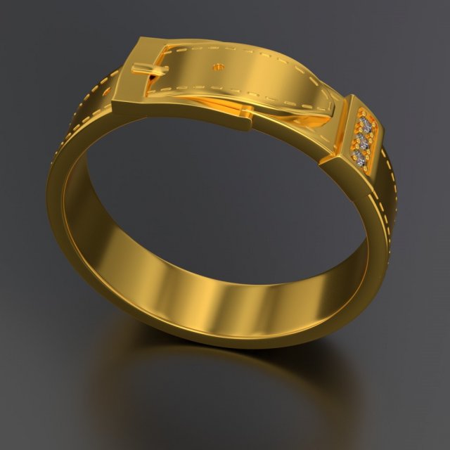 ring-belt Model 3D .c4d .max .obj .3ds .fbx .stl .blend 