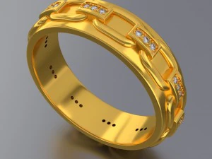 ring-chain 3D Model