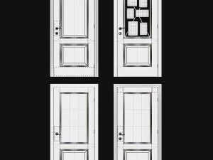 loft doors from doors brothers 3D Model