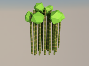 low poly enviorment pack 3D Model