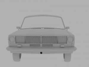 gaz-24 volga 3D Model