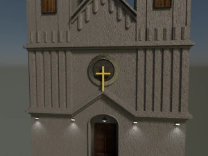 catholic church 3D Model