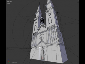 catholic church 3D मॉडल