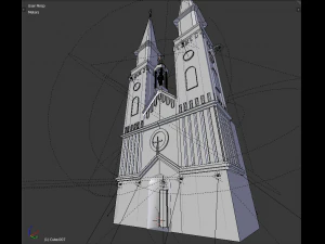 catholic church 3D Model