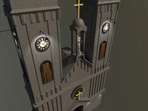 catholic church 3D Model