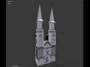 catholic church 3D मॉडल