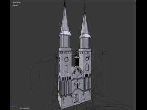 catholic church 3D Model