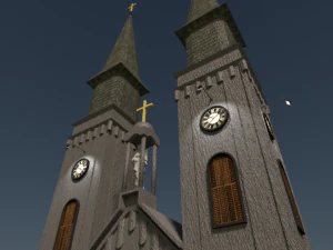 catholic church 3D Model