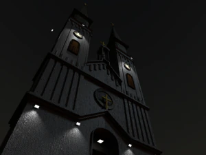 catholic church 3D Model
